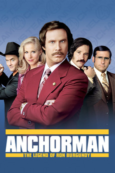 Poster for Anchorman: The Legend of Ron Burgundy (2004)