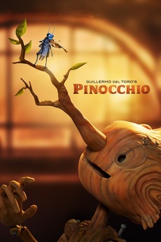 Poster for Guillermo del Toro's Pinocchio (2022)