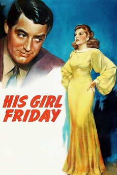 Poster for His Girl Friday (1940)