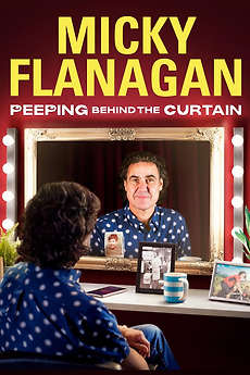 Poster for Micky Flanagan: Peeping Behind the Curtain (2020)