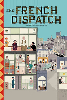 Poster for The French Dispatch of the Liberty, Kansas Evening Sun (2021)