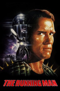 Poster for The Running Man (1987)